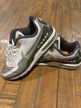 Nike Men’s Air Max Sneakers in  Gray and White